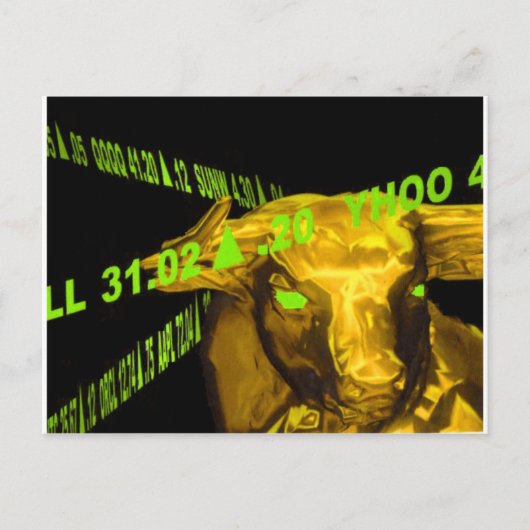 Carte Postale Taureau (Devant)