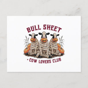 Carte Postale Taureau, Cow Love Club