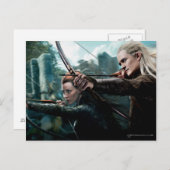 Carte Postale TAURIEL™ et LEGOLAS GREENLEAF™ (Devant / Derrière)