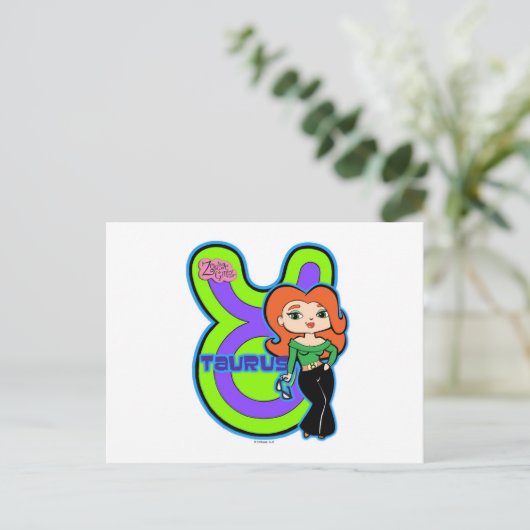 Carte postale Taurus (Debout devant)