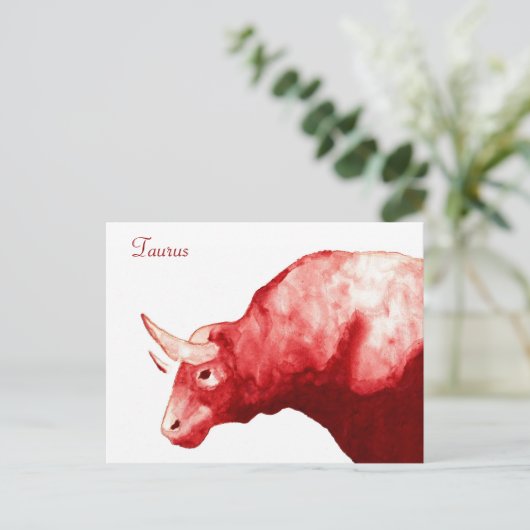 Carte Postale Taurus (Debout devant)