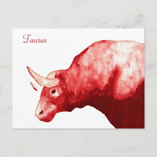 Carte Postale Taurus (Devant)