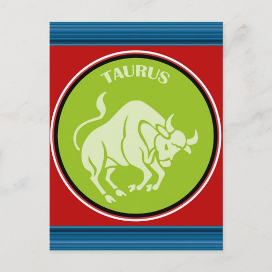 Carte postale Taurus (Devant)