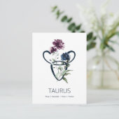 Carte Postale Taurus (Debout devant)