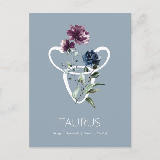 Carte Postale Taurus (Devant)