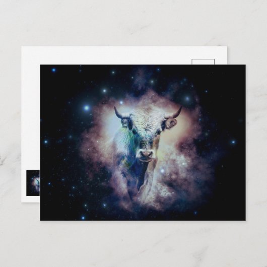 Carte Postale Taurus (Devant / Derrière)