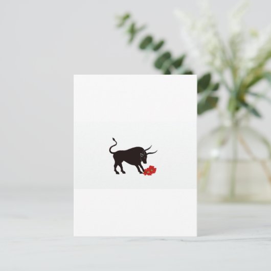 Carte Postale taurus (Debout devant)