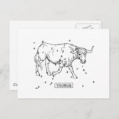 Carte Postale Taurus (Devant / Derrière)