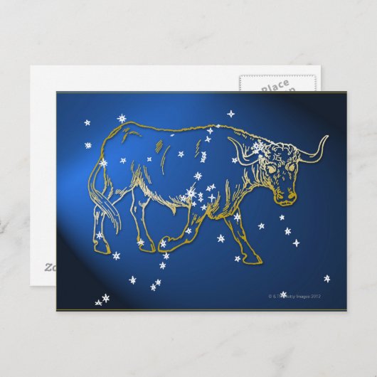 Carte Postale Taurus 2 (Devant / Derrière)