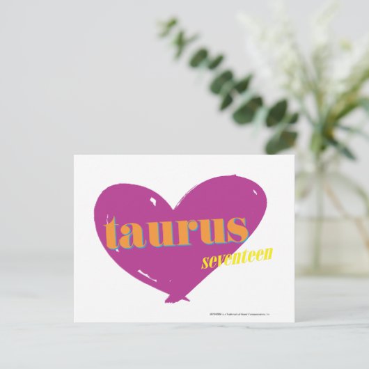 Carte Postale Taurus 2 (Debout devant)