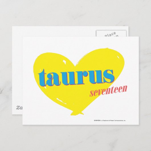 Carte Postale Taurus 3 (Devant / Derrière)
