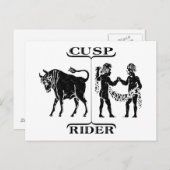 Carte Postale Taurus/Gemini (Devant / Derrière)