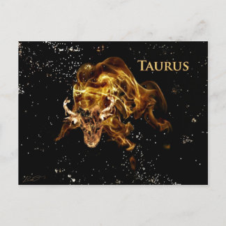 Carte Postale Taurus le taureau