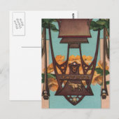 Carte Postale Taurus le taureau - Zodiac (Devant / Derrière)