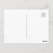 Carte Postale Taurus Zodiac Dreamer - Joli lapin dormant (Dos)