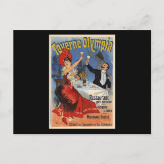 Carte Postale Taverne Olympia