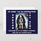 CARTE POSTALE TAXE (Devant / Derrière)