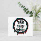 Carte Postale Taxe Le Riche Original (Debout devant)