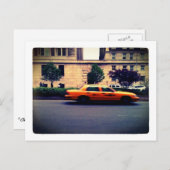 Carte Postale Taxi (Devant / Derrière)
