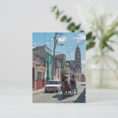 Carte Postale Taxi à cheval (Debout devant)