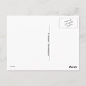 Carte Postale Taxi à cheval (Dos)