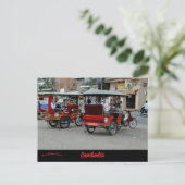 Carte Postale Taxis à Phnom Penh Cambodge (Debout devant)