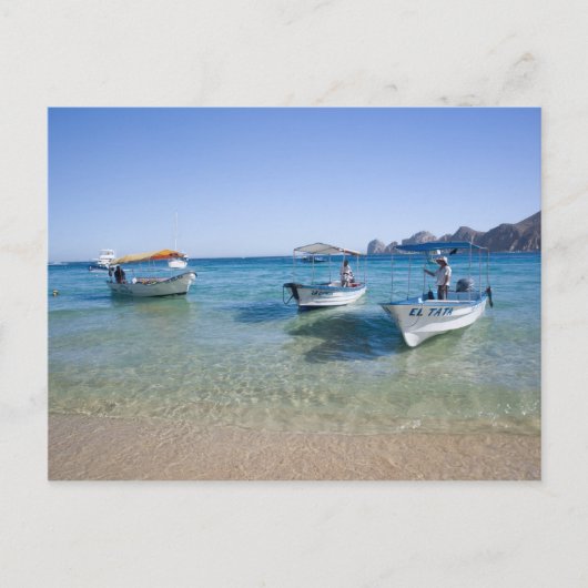 Carte Postale Taxis Cabo Eau (Devant)