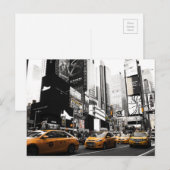 Carte Postale taxis new york (Devant / Derrière)