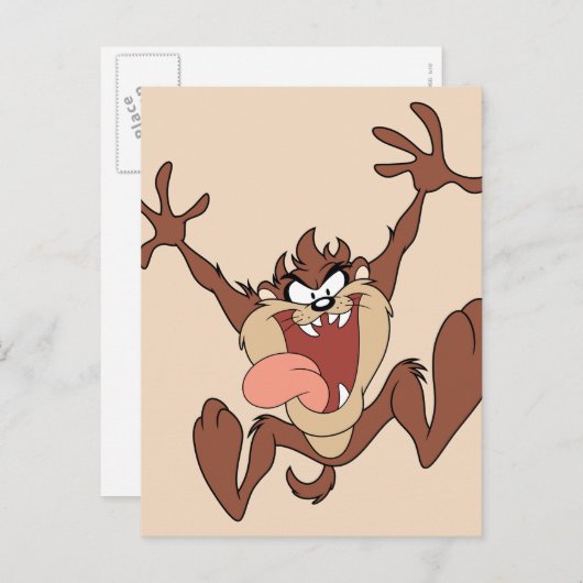 CARTE POSTALE TAZ™ (Devant / Derrière)