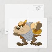 Carte Postale TAZ™ à la butte du catcher (Devant / Derrière)