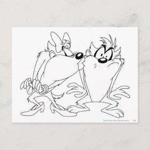 Carte Postale TAZ™ et fille