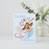 Carte Postale TAZ™ Fou pour vous ! (Debout devant)