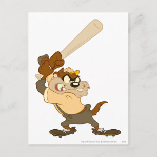 Carte Postale TAZ™ Le Slugger Home-Run