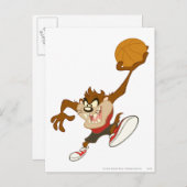 Carte Postale TAZ™ sur votre visage (Devant / Derrière)