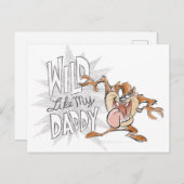 Carte Postale TAZ™ | Wild Like My Daddy (Devant / Derrière)