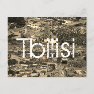 Carte Postale Tbilissi Georgia City Architecture