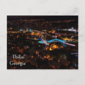 Carte Postale Tbilissi la nuit (Devant)