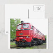 Carte Postale Tchèque Diesel (Devant / Derrière)