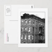 Carte postale 'Tdixième Avenue Tenement' (Devant / Derrière)