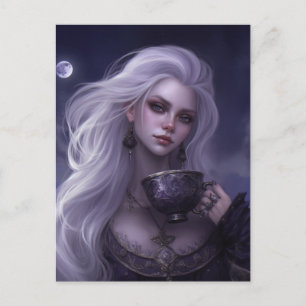 Carte postale Tea clair de lune