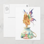 Carte Postale Tea Cup Fairy (Devant / Derrière)