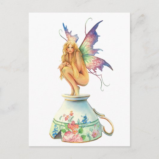 Carte Postale Tea Cup Fairy (Devant)