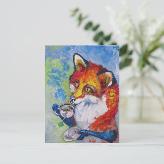 Carte Postale Tea Fox (Debout devant)