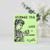 Carte postale Tea Herbal (Debout devant)
