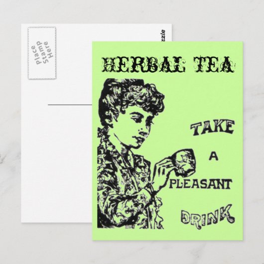 Carte postale Tea Herbal (Devant / Derrière)