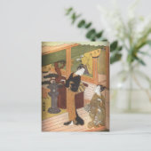 Carte Postale Tea House par Harunobu (Debout devant)