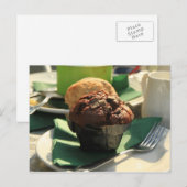 Carte Postale Tea Muffin Snacks (Devant / Derrière)