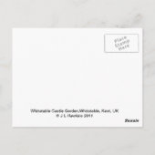 Carte Postale Tea Muffin Snacks (Dos)