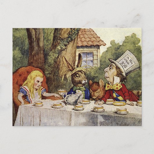 Carte postale Tea Party (Devant)