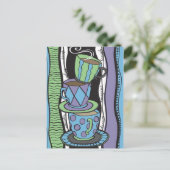 Carte postale Tea Party (Debout devant)